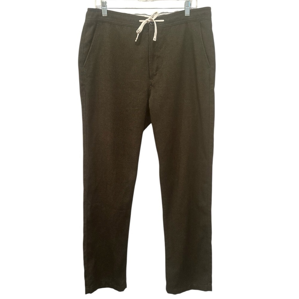 Wellen Men's Gray Seawool Easy Chino Casual Normcore Comfy Sz XL
